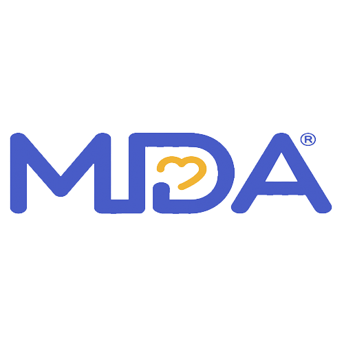 Logo Asociación de la Distrofia Muscular (MDA)