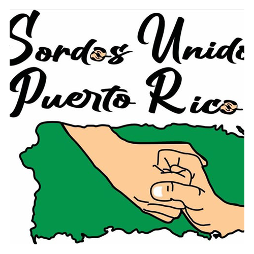Logo Sordos Unidos de PR