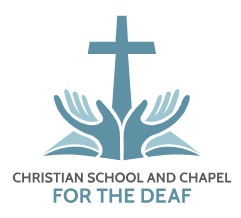 Logo-christian school and chapel for the deaf