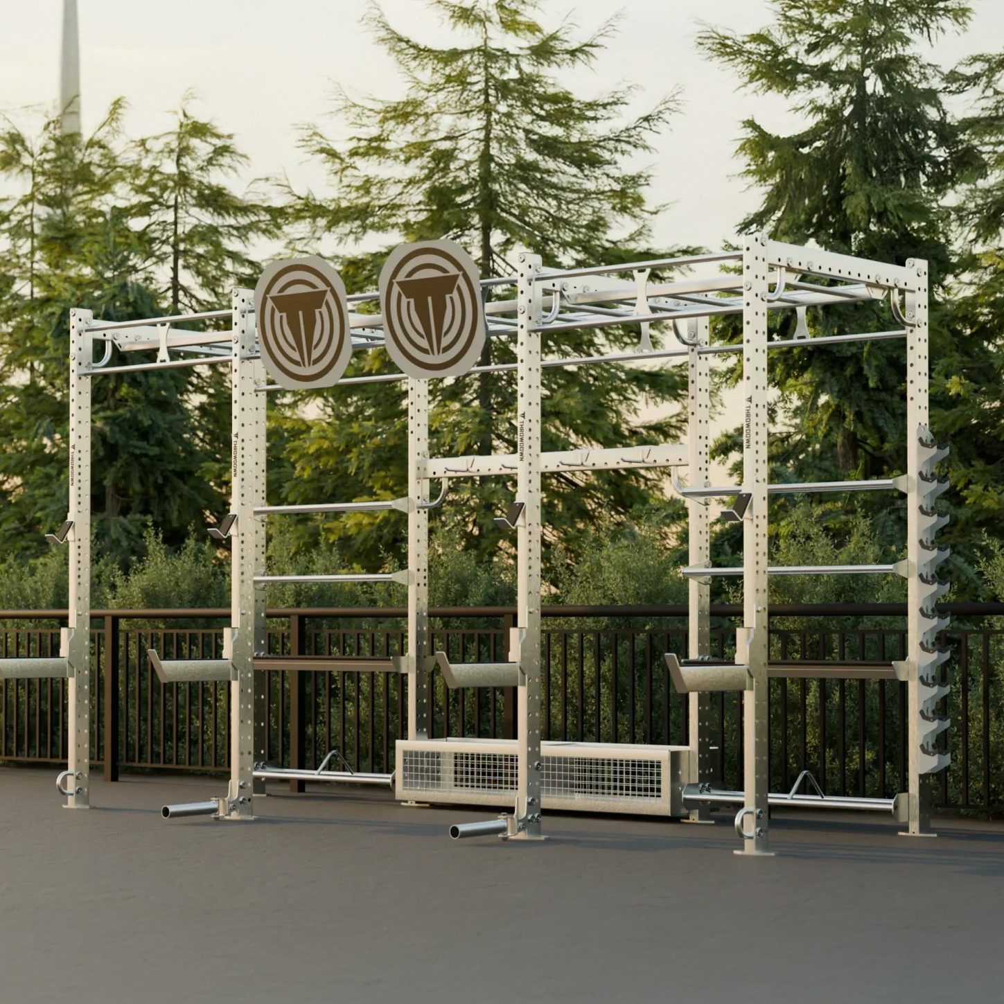 Standard Xtc Rig, 4X14 (Includes Shelf, Storage,Bin,Squat Station,Db Rack)